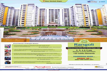 Manglam Rangoli Greens nearing possession in Jaipur